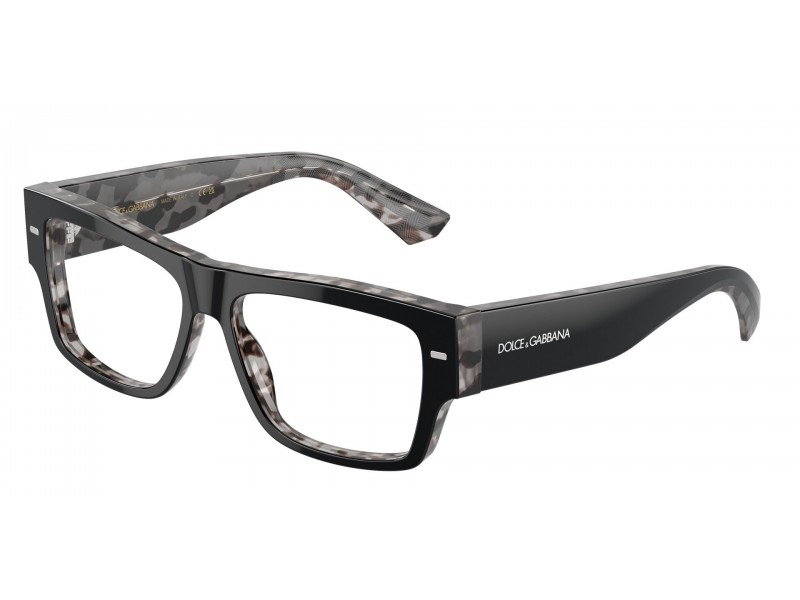 DOLCE & GABBANA DG3379 3403 Black On Grey