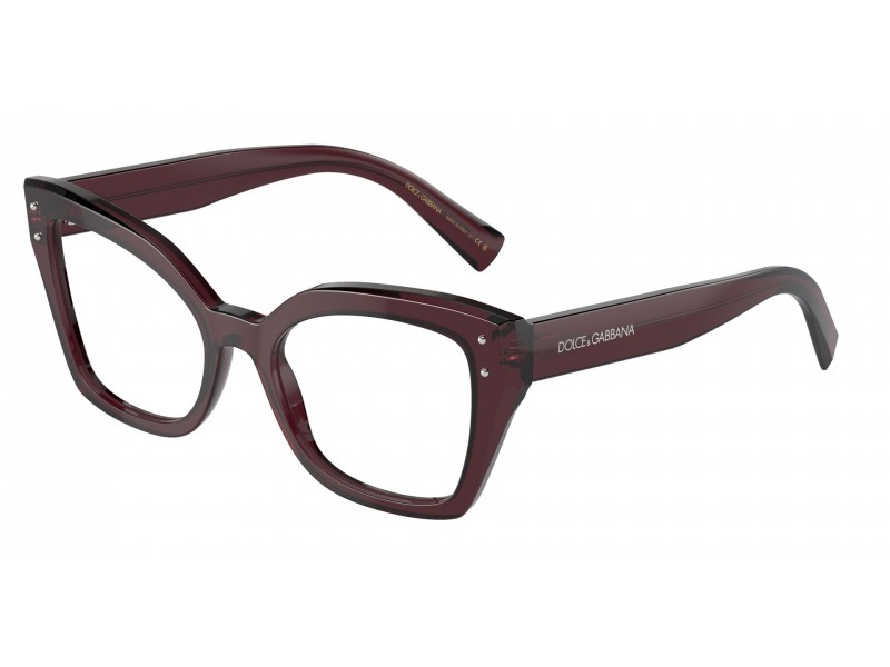 DOLCE & GABBANA DG3386 3045 – áttetsző lila női keret