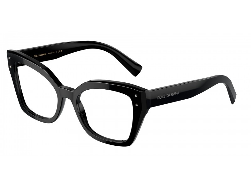 DOLCE & GABBANA DG3386 501 fekete női szemüveg