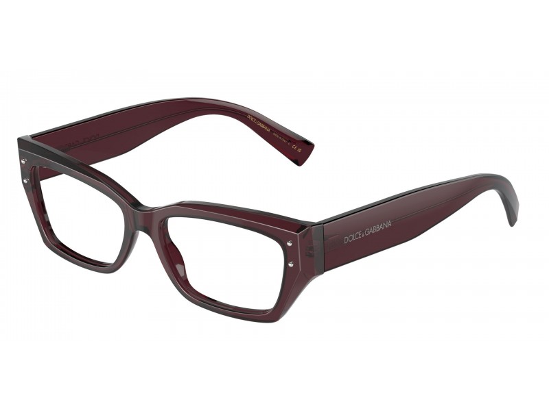 DOLCE & GABBANA DG3387 3045 áttetsző lila szemüveg