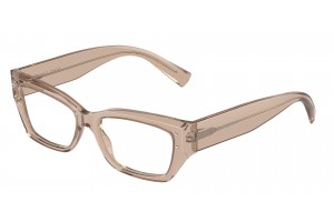 DOLCE & GABBANA DG3387 3432 Transparent Camel Demo Lens szemüveg