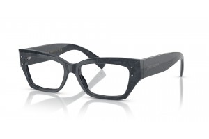 DOLCE & GABBANA DG3387 3441 - szürke csipkemintás szemüveg