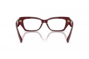 DOLCE & GABBANA DG3387 bordó csipke szemüveg