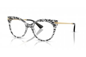 DOLCE & GABBANA DG3392 Black Lace – elölnézet