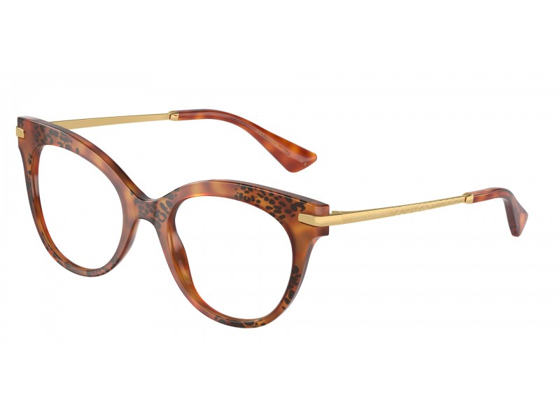 DOLCE & GABBANA DG3392 Havana Leo szemüveg