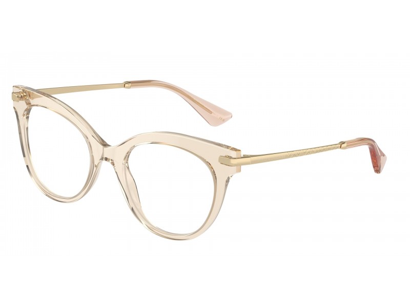 Dolce & Gabbana DG3392 3432 – áttetsző camel női szemüveg
