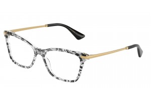 DOLCE & GABBANA DG3393 Black Lace női szemüveg