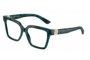 DOLCE & GABBANA DG3395 3460 Pearl Havana Petroleum Demo Lens szemüveg
