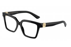 DOLCE & GABBANA DG3395 501 Black Demo Lens szemüveg