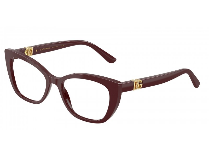 DOLCE & GABBANA DG3398 Bordeaux szemüveg