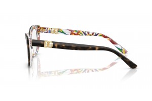 DOLCE & GABBANA DG3398 Havana on White szemüveg