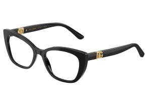 DOLCE & GABBANA DG3398 501 fekete női szemüveg demo lencsével