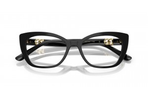 DOLCE & GABBANA DG3398 501 fekete női szemüveg demo lencsével