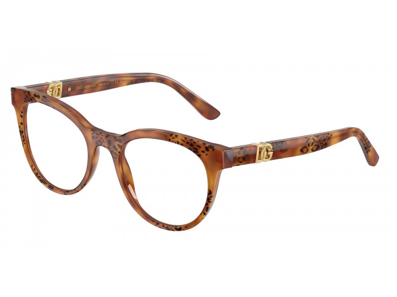 DOLCE & GABBANA DG3399 3380 Havana Leo szemüveg