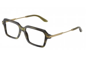DOLCE & GABBANA DG3401 3447 csíkos olíva szemüveg