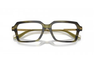 DOLCE & GABBANA DG3401 3447 csíkos olíva szemüveg