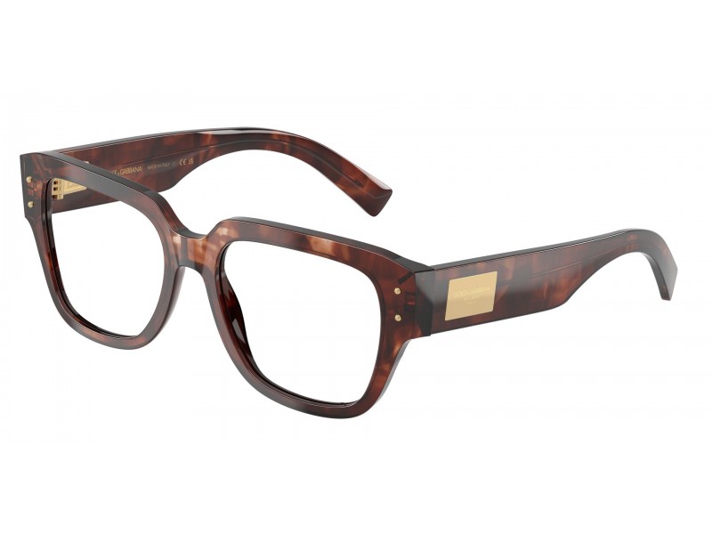 DOLCE & GABBANA DG3405 Dark Red Havana férfi szemüveg