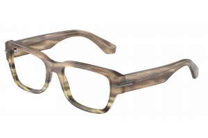 DOLCE & GABBANA DG3408 Havana Green demo lencse