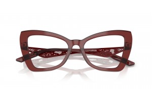 Dolce & Gabbana DG3409 3045 átlátszó bordeaux szemüveg