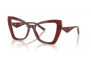 Dolce & Gabbana DG3409 3045 átlátszó bordeaux szemüveg