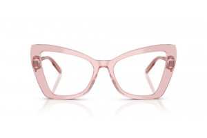 DOLCE & GABBANA DG3409 transzparens púderrózsaszín szemüveg