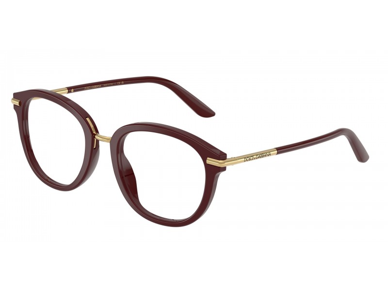 DOLCE & GABBANA DG3410 3091 Bordeaux női szemüveg