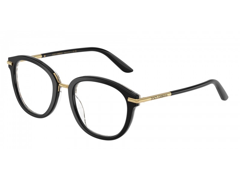 DOLCE & GABBANA DG3410 3299 – Top Black On Leo szemüveg