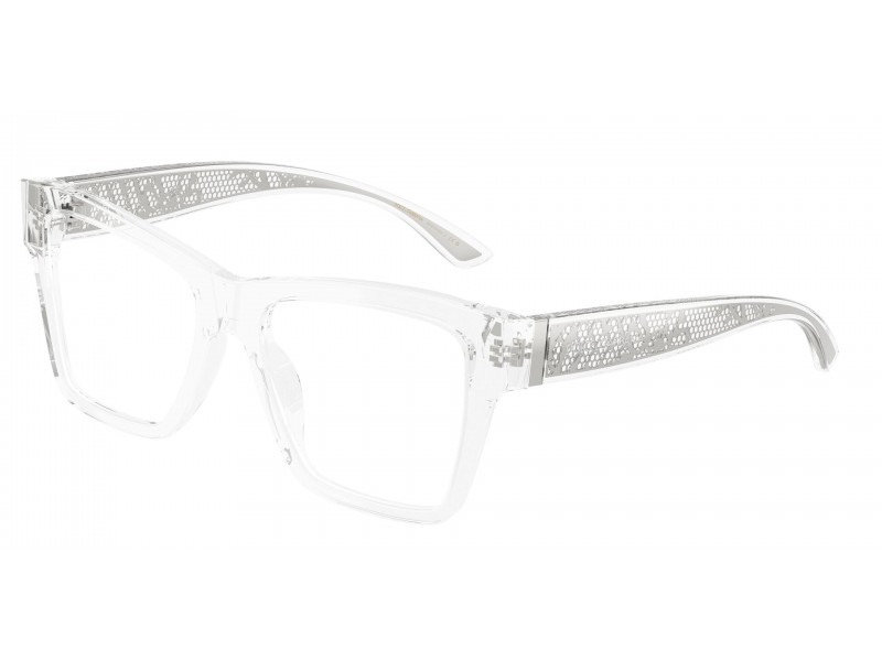 DOLCE & GABBANA DG3411 3133 Crystal - női szemüvegkeret