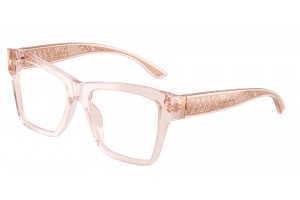 DOLCE & GABBANA DG3411 Transparent Rose szemüveg