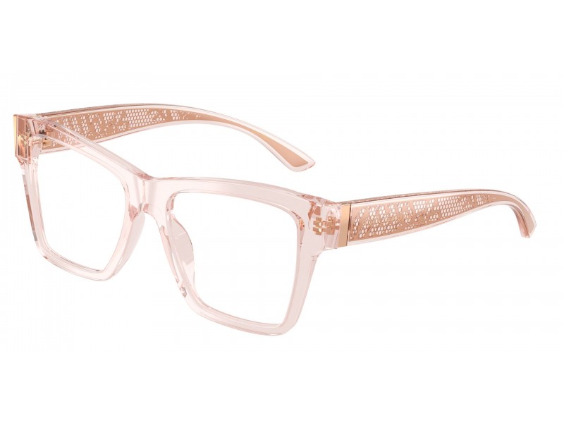 DOLCE & GABBANA DG3411 Transparent Rose szemüveg