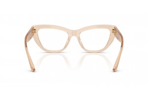 DOLCE & GABBANA DG3412 Transparent Camel szemüveg