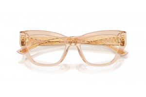DOLCE & GABBANA DG3412 Transparent Camel szemüveg