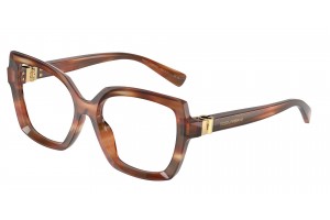 DOLCE & GABBANA DG3413 3221 - csíkos barna szemüveg