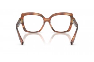 DOLCE & GABBANA DG3413 3221 - csíkos barna szemüveg