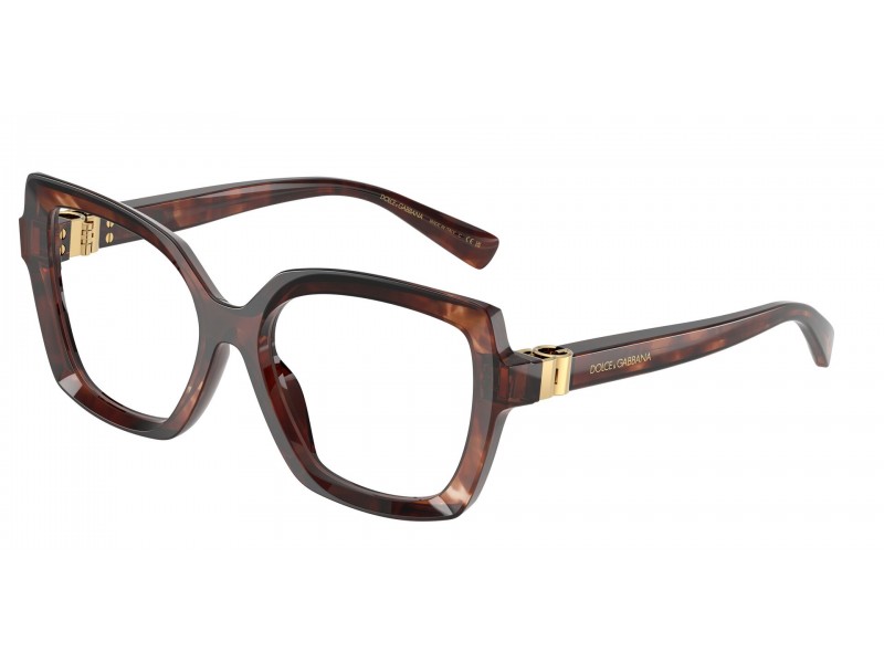 DOLCE & GABBANA DG3413 3222 - sötét vörös havanna