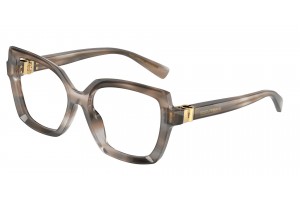 DOLCE & GABBANA DG3413 3449 csíkos szürke szemüveg