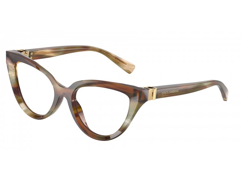 Dolce & Gabbana DG3414 3446 női szemüveg csíkos