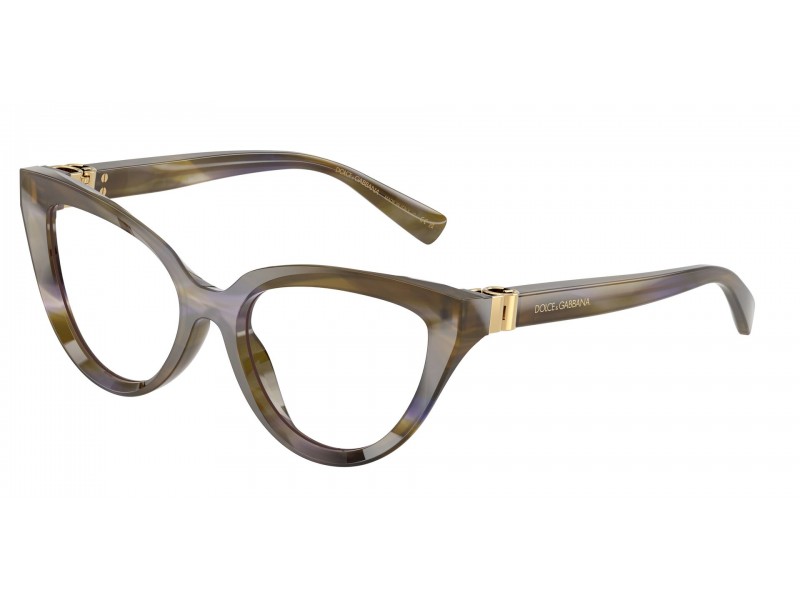 Dolce & Gabbana DG3414 Striped Olive