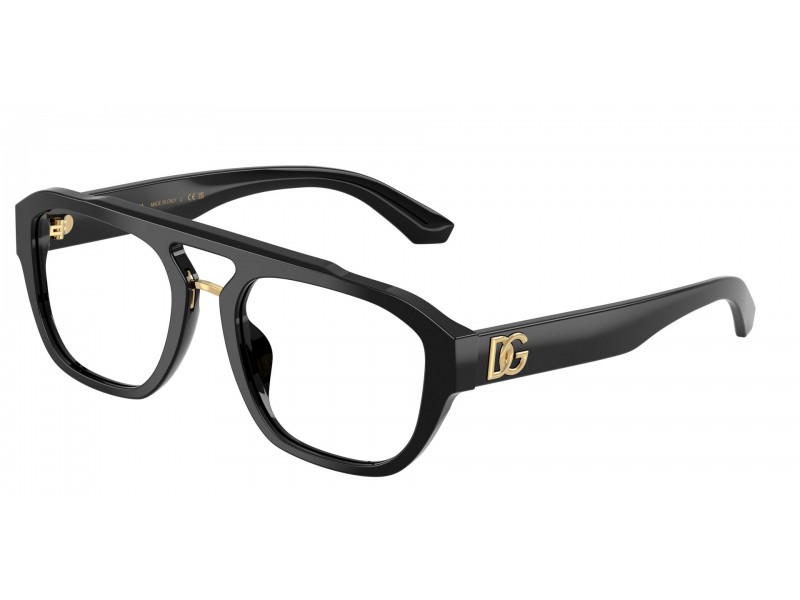 DOLCE & GABBANA DG3415 501 fekete szemüveg - demo lencse