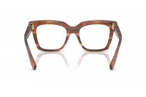 DOLCE & GABBANA DG3417 barna csíkos szemüveg