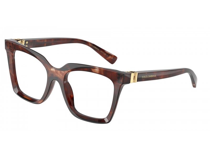DOLCE & GABBANA DG3417 Dark Red Havana szemüveg