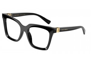 DOLCE & GABBANA DG3417 501 Black Demo Lens szemüveg