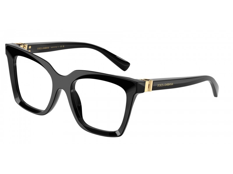 DOLCE & GABBANA DG3417 501 fekete szemüveg