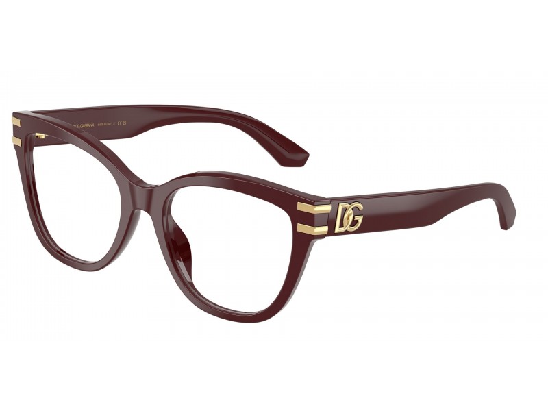 DOLCE & GABBANA DG3418 3091 Bordeaux szemüveg