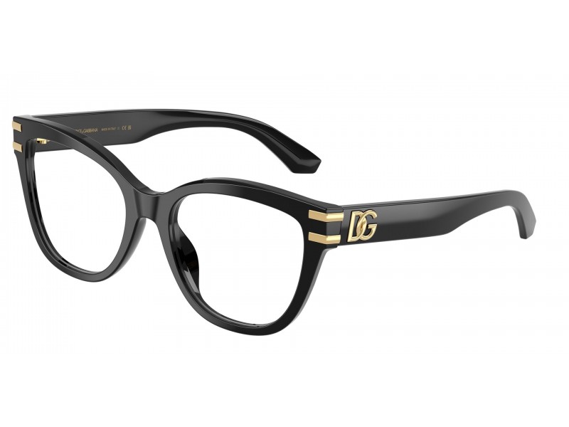 DOLCE & GABBANA DG3418 501 fekete szemüveg