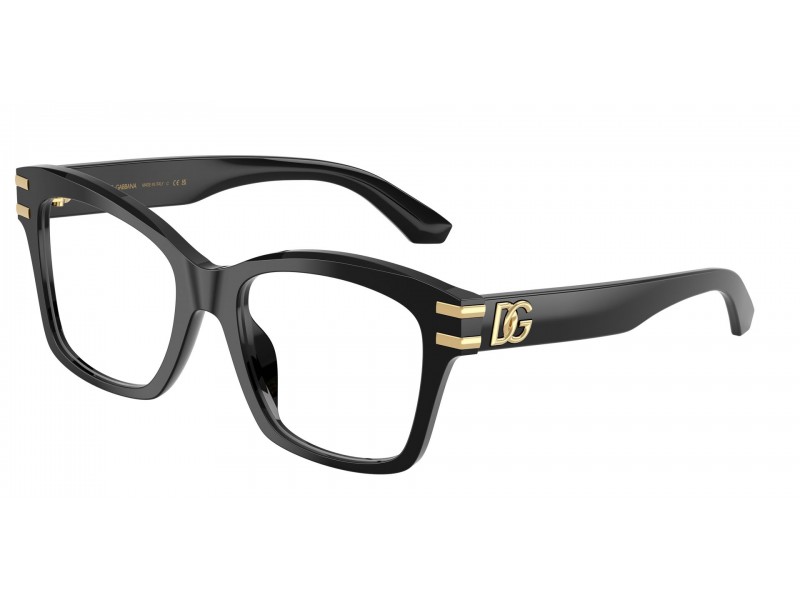 DOLCE & GABBANA DG3419 501 női fekete szemüveg