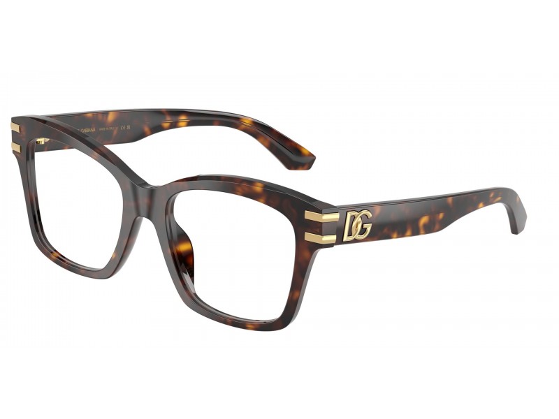 DOLCE & GABBANA DG3419 502 Havana szemüvegkeret