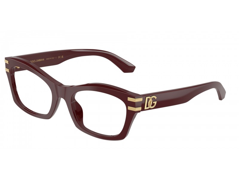 DOLCE & GABBANA DG3420 3091 Bordeaux női szemüveg