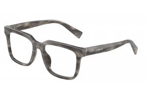 DOLCE & GABBANA DG3422 3199 Striped Grey Demo Lens szemüveg