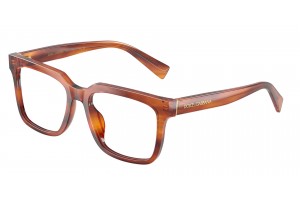 DOLCE & GABBANA DG3422 3221 Striped Ginger Demo Lens szemüveg